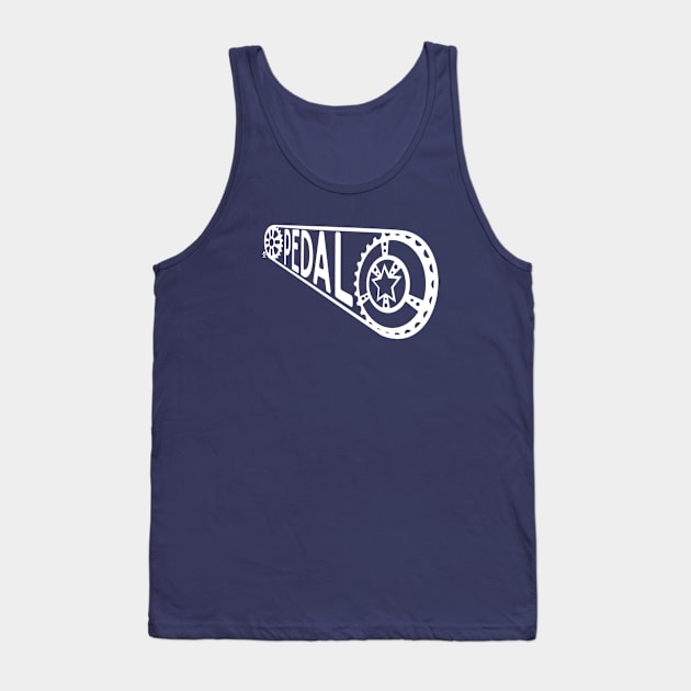 Pedal your bike Tank Top by Artman Design